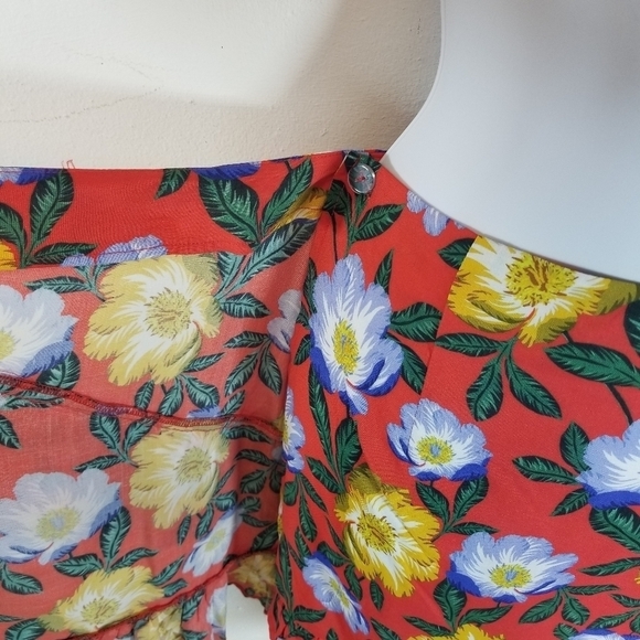 The Fifth Label floral wrap ruffle mini skirt - Picture 4 of 9